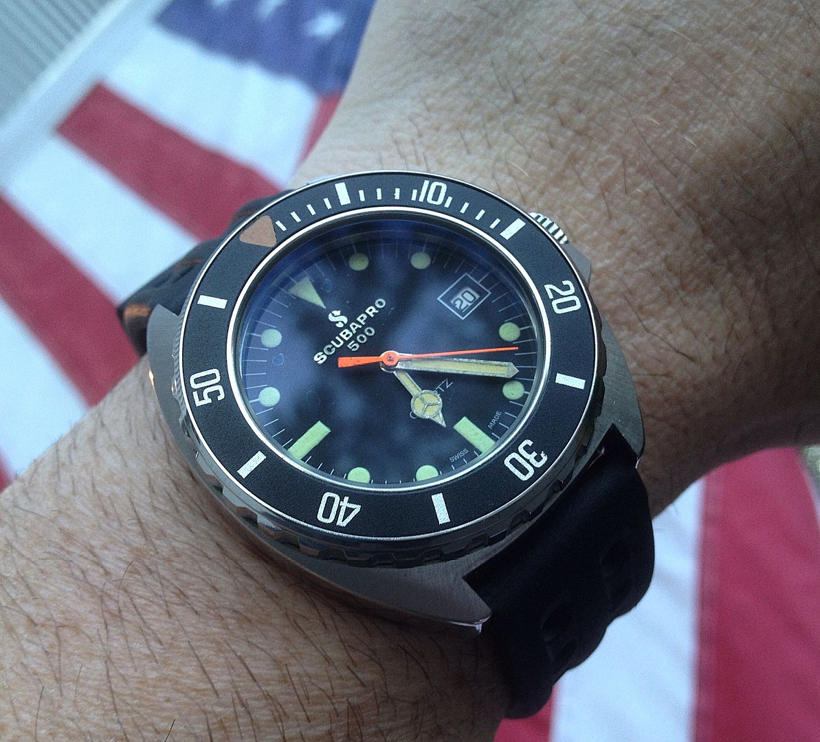 Scubapro 500 Divers, a fantastic vintage dive watch!